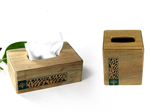 DS木質紙巾盒 